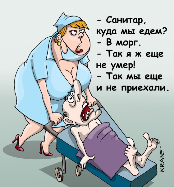 Шутка карикатура