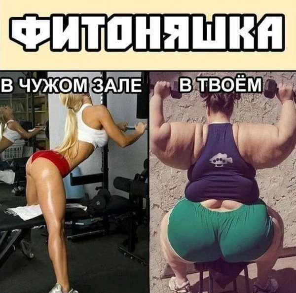 Фитнес приколы