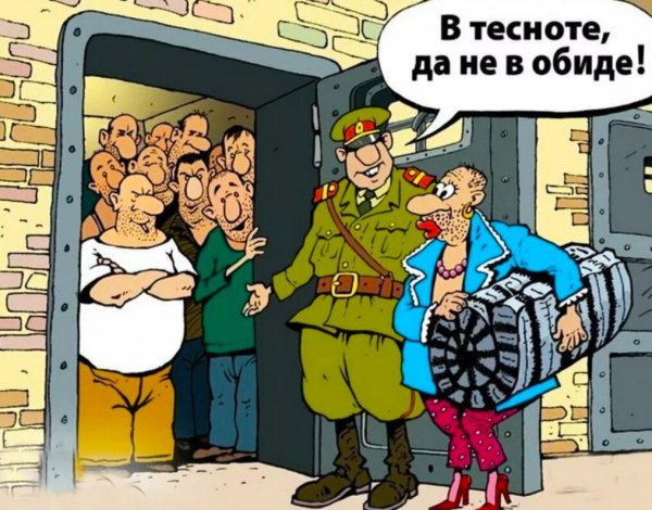 Зек карикатура