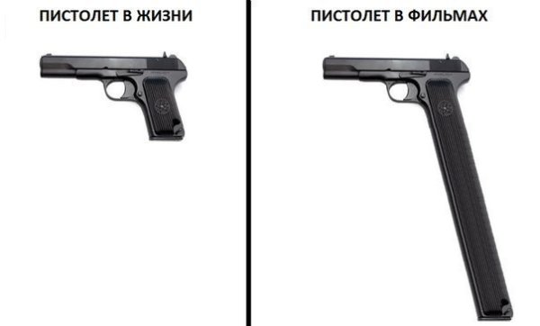 Мем с пистолетом