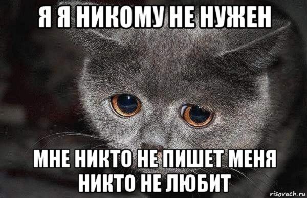 Меня никто не любит