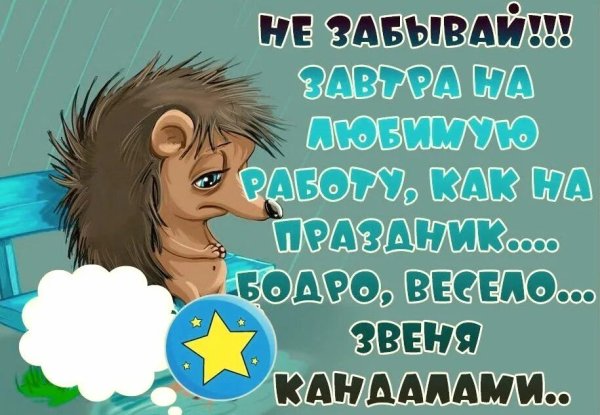 Завтра на работу картинки