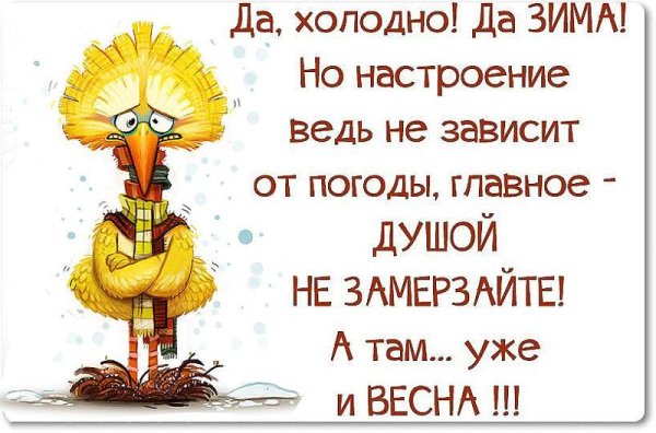 Статусы про холод