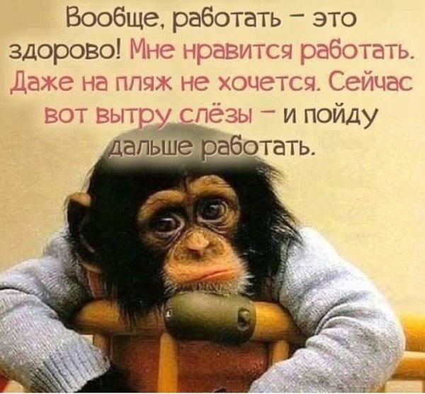 Открытка я на работе прикольная