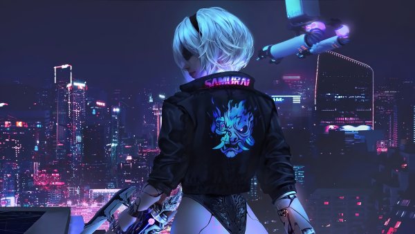 Yorha 2b Cyberpunk 2077