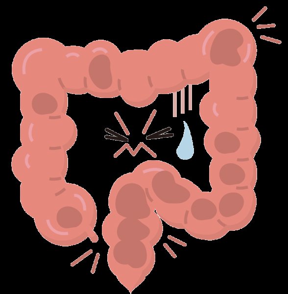 Кишечник мультяшный