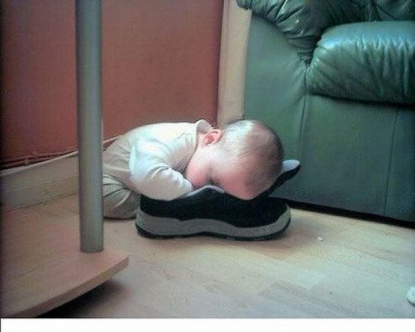 Когда ребенок спит