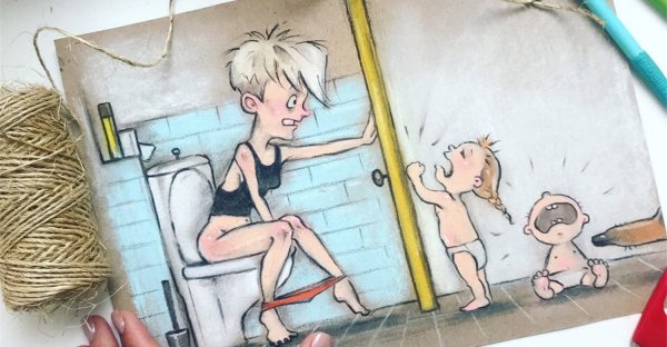 Прикольные рисунки людей
