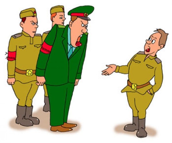 Мультяшные военные