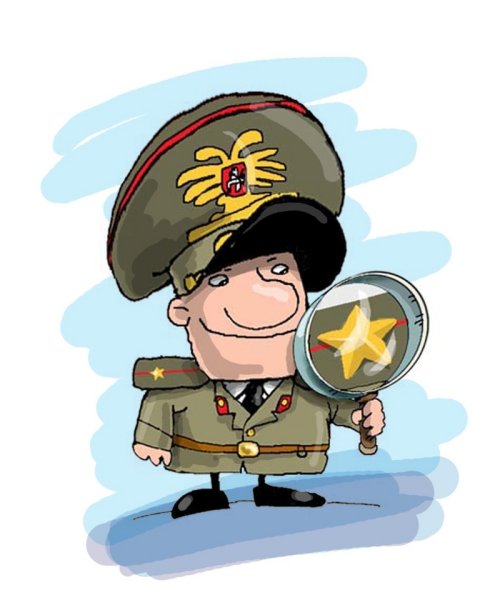 Полковник карикатура