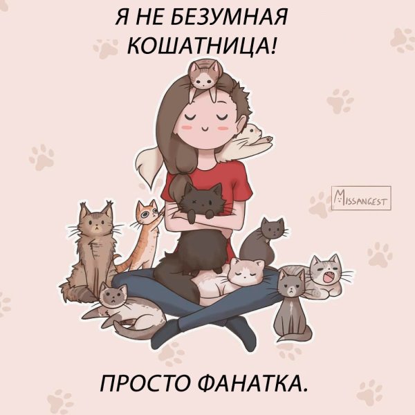 Кошатница арт