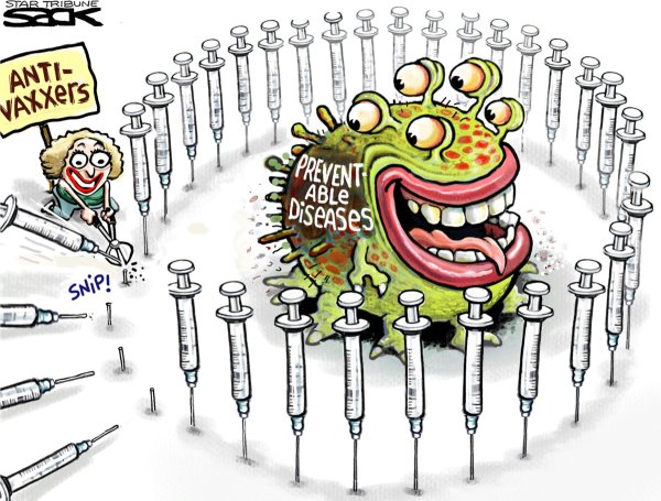 Антипрививочники карикатуры