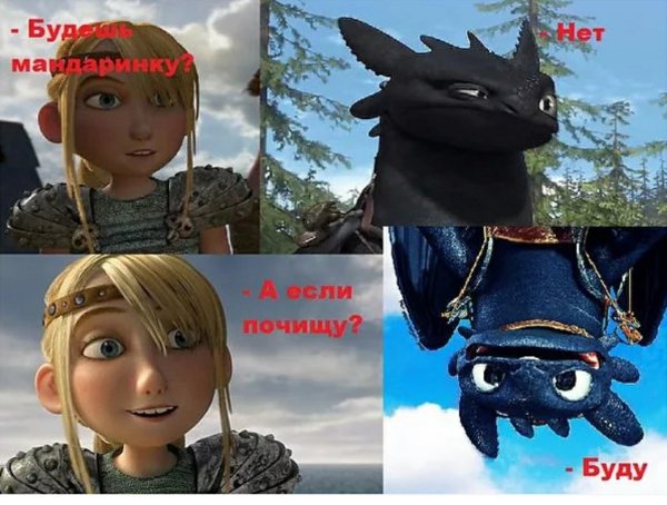 Драконы и всадники Олуха белая фурия