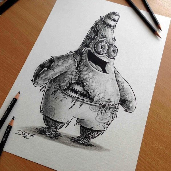 Интересные рисунки карандашом