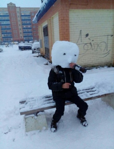 Чудики зимой