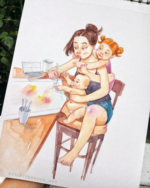 Рисунок для мамы