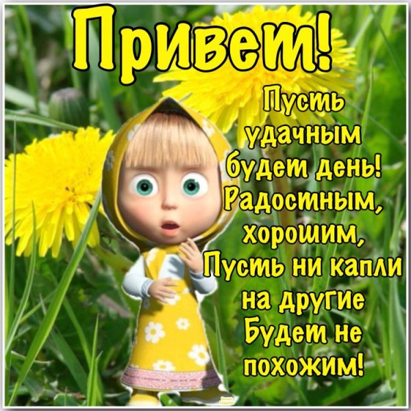 Добрый день Маша