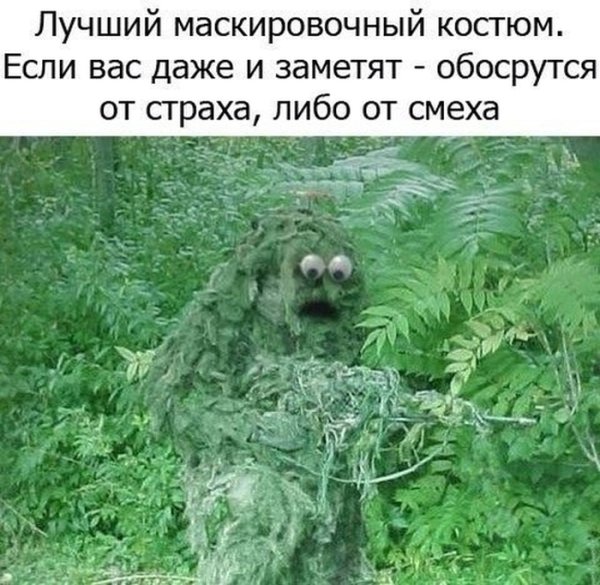 Шутки про маскировку