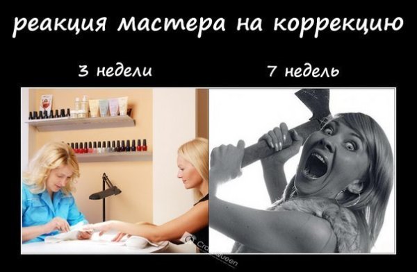 Юмор на тему салона красоты