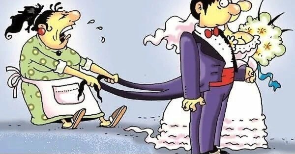 Свекровь и невестка карикатуры