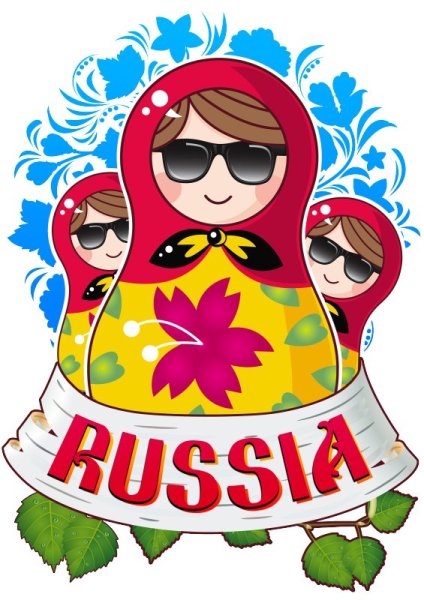 Матрешка рисунок