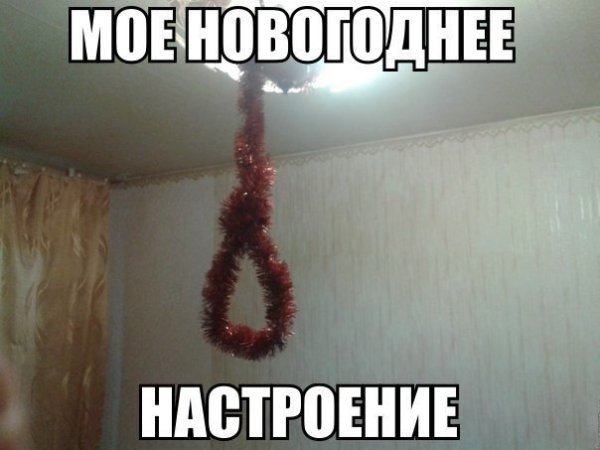 Новогоднее настроение прикол