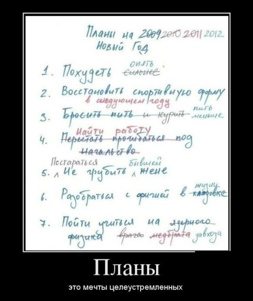 Планирование прикол