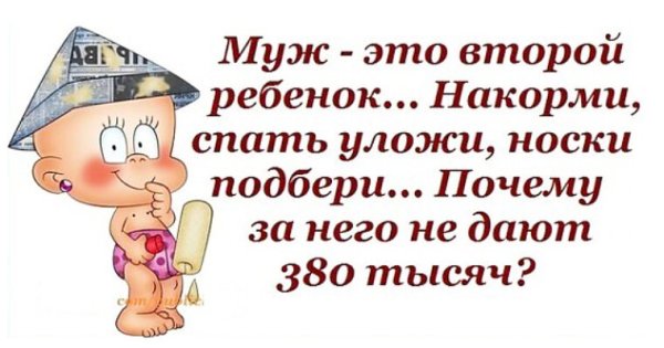 Смешные цитаты про мужа
