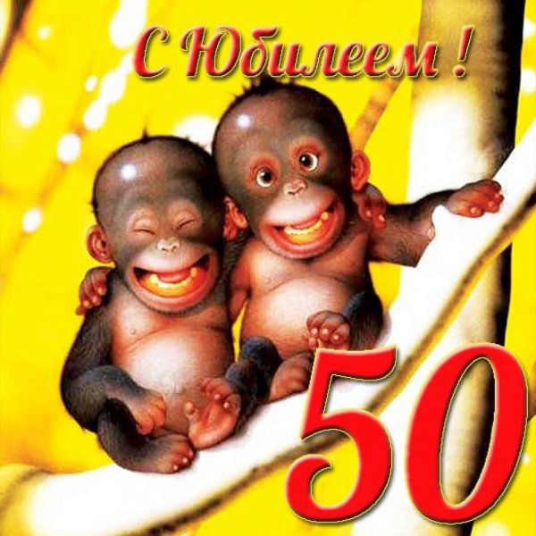 Поздравление с юбилеем женщине 50 прикольные