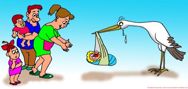 Многодетный отец карикатура