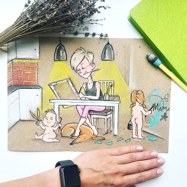 Мария Горбунова (Mary_Chemi) комикс