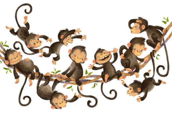 Нарисованные с обезьянками