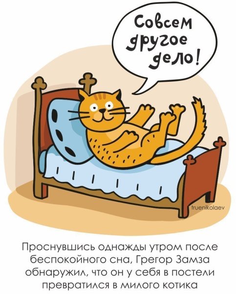 Грегор Замза котик