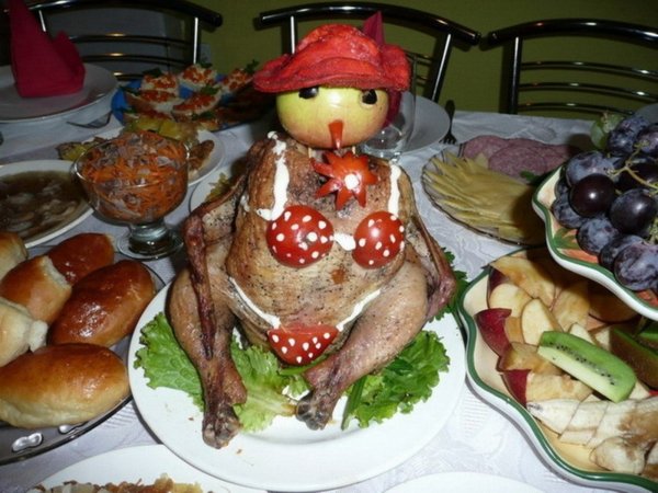 Прикольные блюда