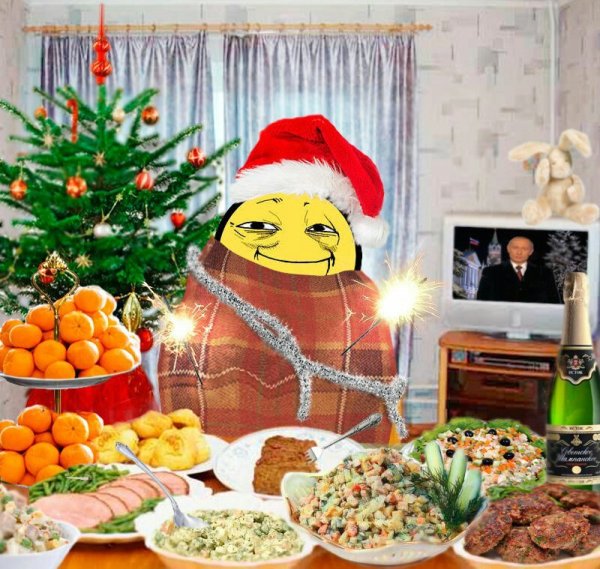 Новогодние мемы