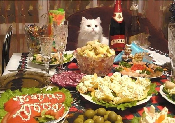 Новогоднее застолье