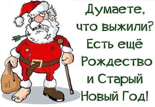 Думаете что выжили а еще Рождество