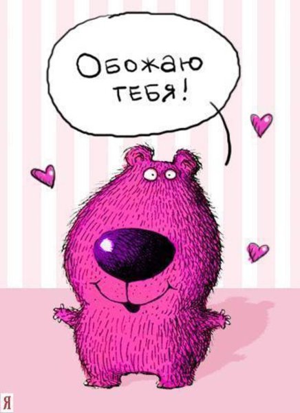 Я тебя люблю прикол