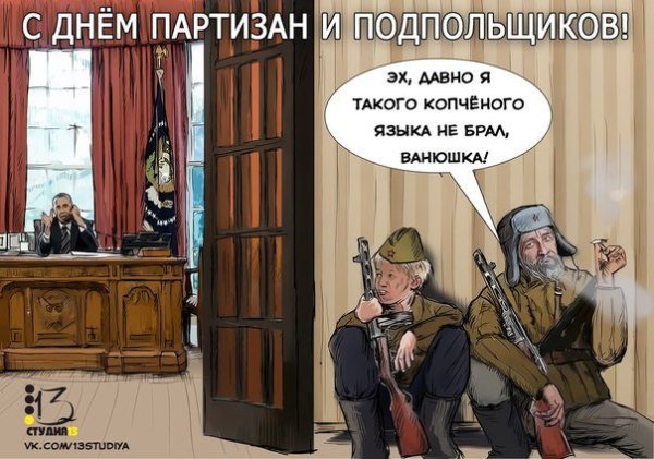 Шутки про Партизан