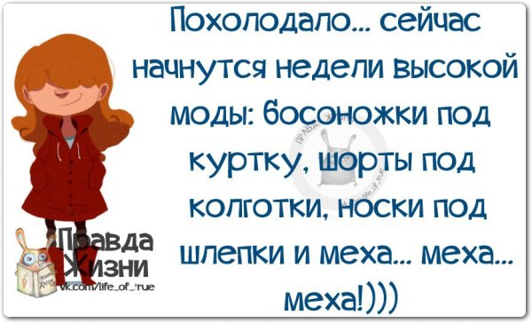 Шутки про моду