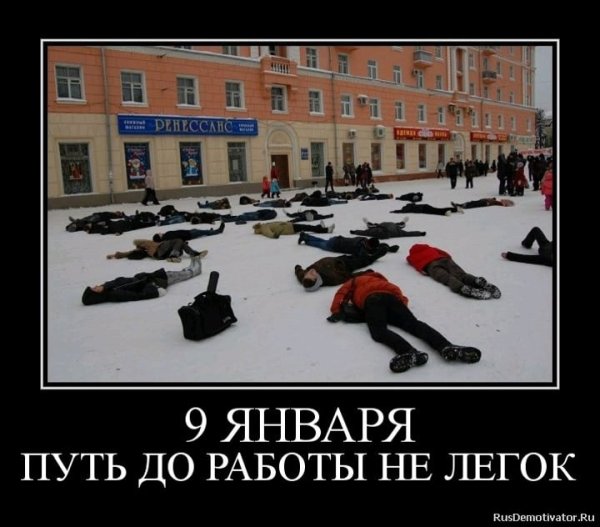 Демотиваторы после нового года