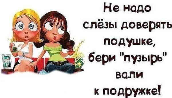 Смешные цитаты про подруг