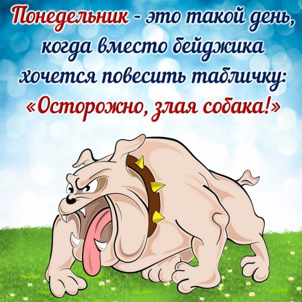 Шутки про понедельник