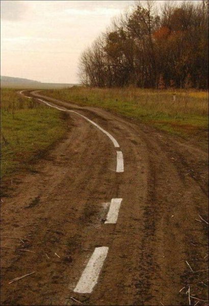 Разметка на дороге