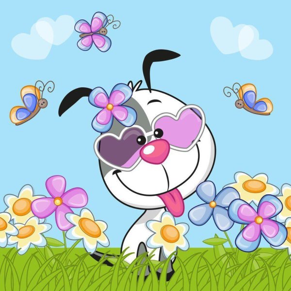 Веселые цветы