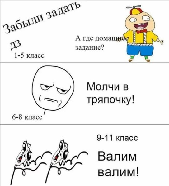 Анекдоты про школу