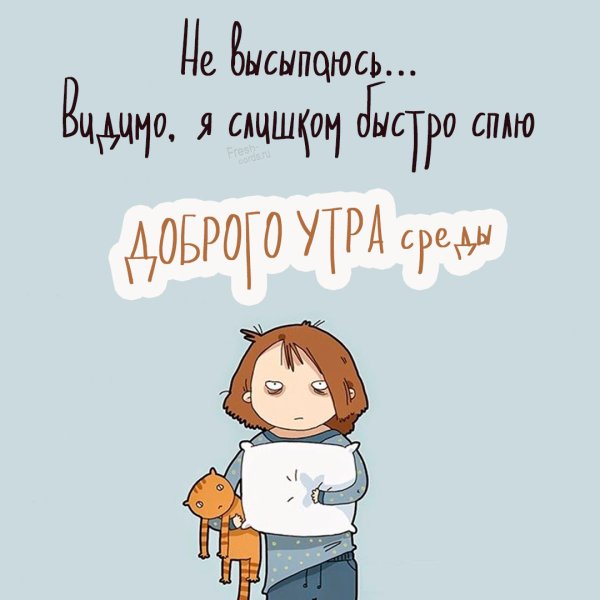 С добрым утром среды прикольные смешные