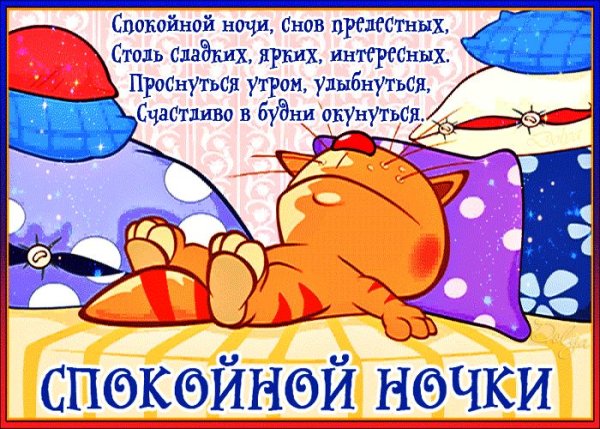 Прикольныетпожелания спокойной ночи