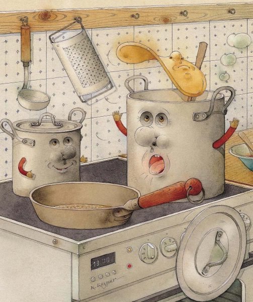 Художник иллюстратор Kestutis Kasparavicius