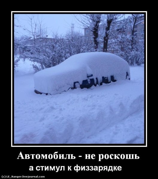 Много снега прикол